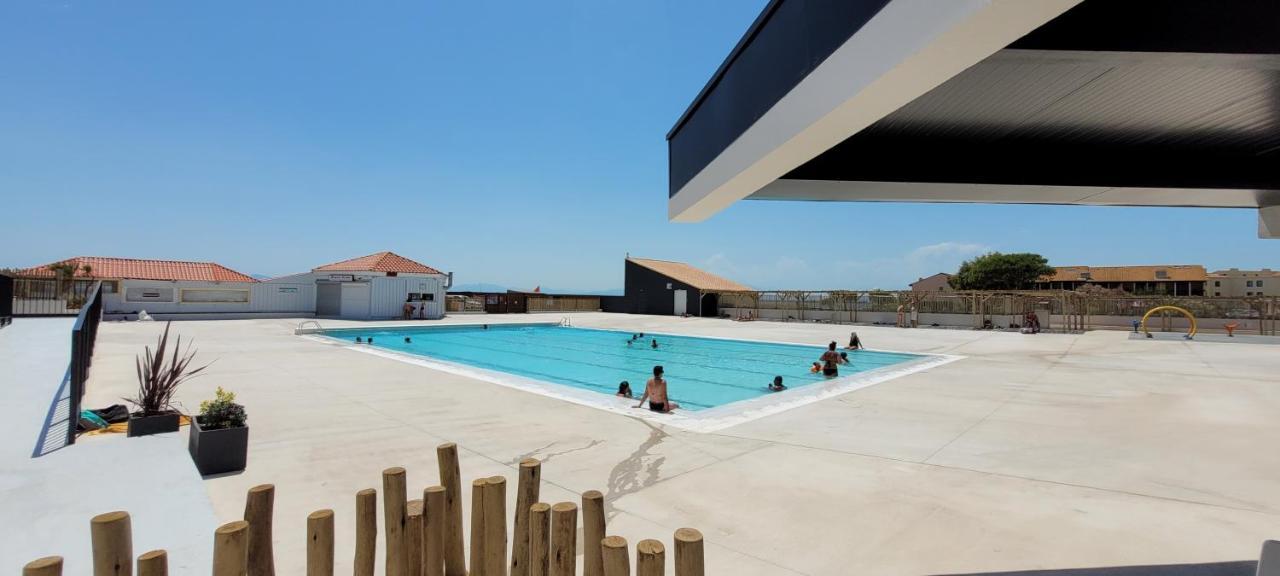 Bel Appartement Vue Sur Le Lac Marin Avec Piscine Le Barcarès Buitenkant foto